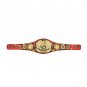 UNDISPUTED EDDIE GUERRERO SIGNATURE SERIES WRESTLING CHAMPIONSHIP BELT RED LEATHER STRAP ADULT SIZE