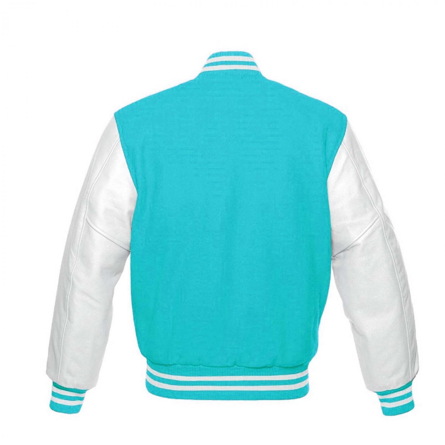 New DC Letterman Baseball Collage Lime Blue wool White leather sleeves ...