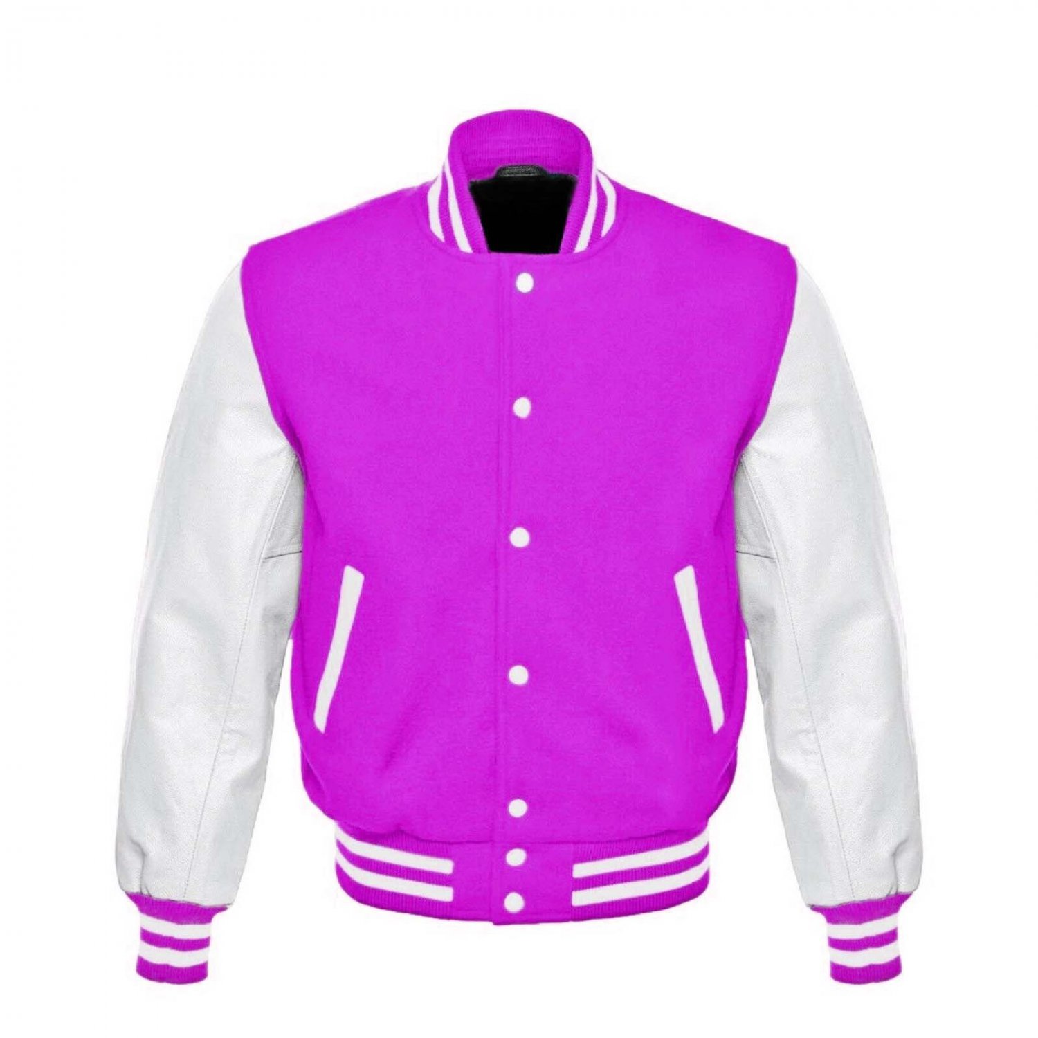 New DC Letterman Baseball Collage Purple wool White leather sleeves ...