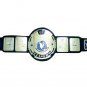 BIG EAGLE ATTITUDE ERA SCRATCH LOGO BLOCK LOGO WRESTLING CHAMPIONSHIP BELT BLACK LEATHER STRAP