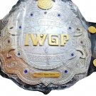 IWGP JR HEAVYWEIGHT WRESTLING CHAMPIONSHIP BELT ADULT SIZE BLACK LEATHER STRAP