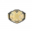 NXT WRESTLING CHAMPIONSHIP BELT ADULT SIZE BLACK LEATHER STRAP
