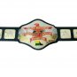 PACIFIC NORTHWEST HEAVYWEIGHT WRESTLING CHAMPIONSHIP BELT ADULT SIZE BLACK LEATHER STRAP