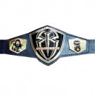 ROMAN EMPIRE WRESTLING CHAMPIONSHIP BELT ADULT SIZE BLACK LEATHER STRAP