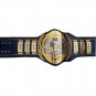 MATT AND JEFF HARDY BROKEN TAG TEAM WRESTLING CHAMPIONSHIP BELT RE LEATHER BLUE LEATHER STRAP