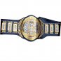 MATT AND JEFF HARDY BROKEN TAG TEAM WRESTLING CHAMPIONSHIP BELT RE LEATHER BLUE LEATHER STRAP