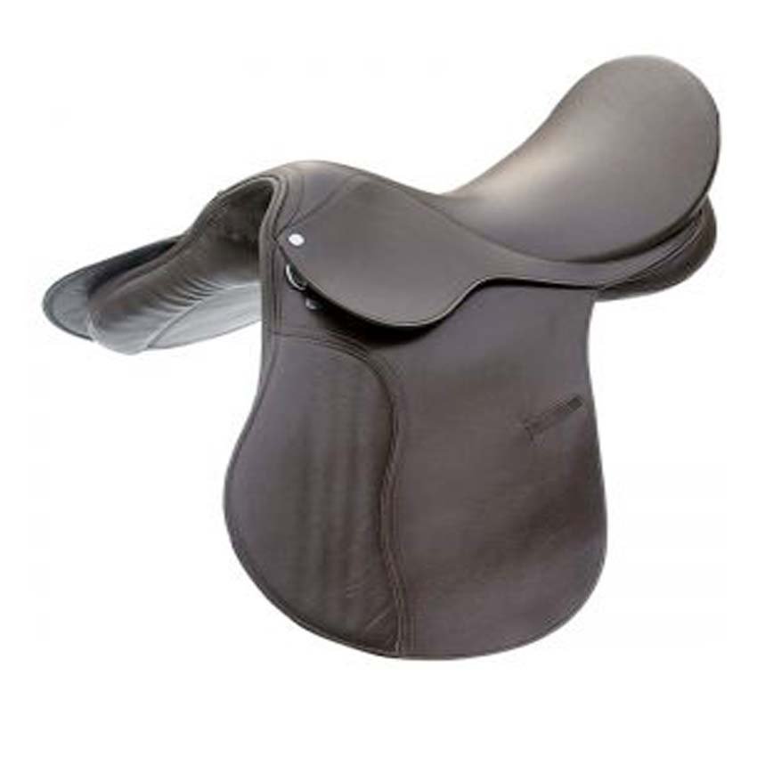 HORSE RIDDING SADDLE PREMIUM QUALITY BLACK COLOR SIZE 13