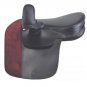 HORSE RIDDING SADDLE PREMIUM QUALITY BLACK AND MAROON COLOR SIZE 14
