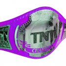 AEW TNT WRESTLING CHAMPIONSHIP BELT RE LEATHER CUSTOMISE ADULT SIZE PURPLE LEATHER STRAP