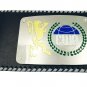 CWA CONTINENTAL WRESTLING ASSOCIATION WRESTLING CHAMPIONSHIP BELT ADULT SIZE BLACK LEATHER STRAP