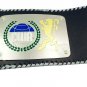 CWA CONTINENTAL WRESTLING ASSOCIATION WRESTLING CHAMPIONSHIP BELT ADULT SIZE BLACK LEATHER STRAP