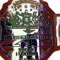 DX GENERATION BREAK IT DOWN WRESTLING CHAMPIONSHIP CUSTOM MADE RELEATHER BELT OX BLOOD COLOURE
