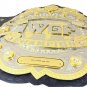 IWGP V4 HEAVYWEIGHT WRESTLING CHAMPIONSHIP BELT ADULT SIZE BLACK LEATHER STRAP