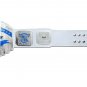 HUNTING TOWN HURRICANES HIGH SCHOOL STATE WRESTLING CHAMPIONSHIP BELT WHITE LEATHER STRAP ADULT SIZE