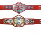 NWA TELEVISION AND NWA UNITED STATES HEAVYWEIGHT WRESTLING CHAMPIONSHIP 2 BELT DEAL ADULT SIZE