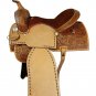 WESTERN HORSE SADDLE RIDDING LOVERS LEATHER TRAIL PLEASURE PREMIUM QUALITY BROWN COLOR SIZE 19