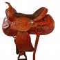 WESTERN HORSE SADDLE RIDDING LOVERS LEATHER TRAIL PLEASURE PREMIUM QUALITY BROWN COLOR SIZE 23