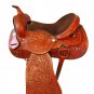 WESTERN HORSE SADDLE RIDDING LOVERS LEATHER TRAIL PLEASURE PREMIUM QUALITY BROWN COLOR SIZE 15