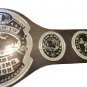 MID SOUTH TAG TEAM WRESTLING CHAMPIONSHIP BELT BLACK LEATHER STRAP ADULT SIZE