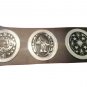 MID SOUTH TAG TEAM WRESTLING CHAMPIONSHIP BELT BLACK LEATHER STRAP ADULT SIZE