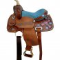WESTERN HORSE SADDLE BEAUTIFUL STYLE LEATHER TRAIL PLEASURE PREMIUM QUALITY BROWN COLOR SIZE 20
