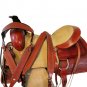WESTERN HORSE SADDLE ARABIAN TOOLED LEATHER TRAIL PLEASURE PREMIUM QUALITY BROWN COLOR SIZE 19