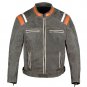 Men Motorcycle Classic Cruiser Street Distress Leather CE Armor Biker Jacket Size 6XL