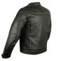 Men's Black Leather Jacket Attractive Design Motorcycle Gothic Style Fashion Jacket