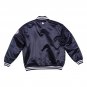 90s Athletic NY Yankees Vintage Jacket Blue Satin Bomber Style Varsity Jacket Size XL