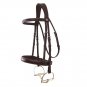 NEW Fancy Stitch Style Tack Horse Leather Bridle Brown Color With Reins Full Size Bridle