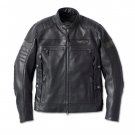 Men Harley-Davidson Men's 120th Amalgam Triple Vent System Motorcycle Leather Jacket Size 7XL