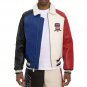 Men's AVIREX Bomber Jacket American Flight Jacket Basket Ball Multicolor Jacket Size XS