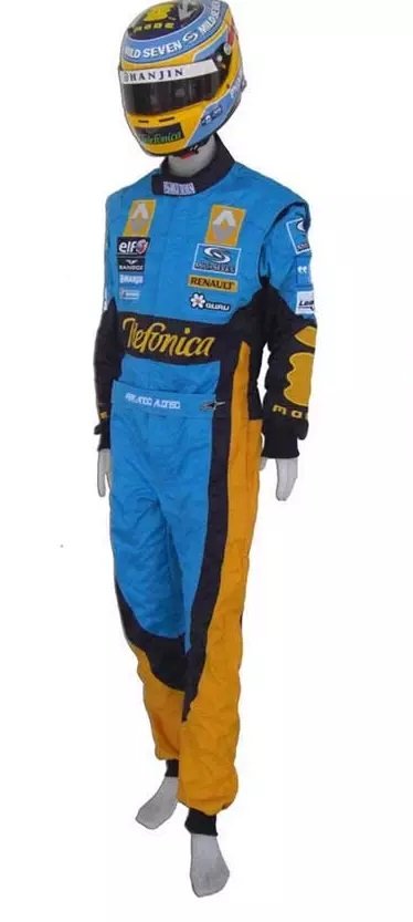Fernando Alonso 2006 Printed go kart race suit Size XS