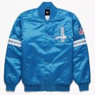 Detroit Lions Satin Bomber Letterman Varsity Jacket Embroidery Logos All Sizes