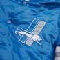 Detroit Lions Satin Bomber Letterman Varsity Jacket Embroidery Logos All Sizes