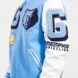 Letterman Memphis Grizzlies Wool Varsity Jacket Real Leather Sleeves All Sizes