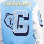 Letterman Memphis Grizzlies Wool Varsity Jacket Real Leather Sleeves All Sizes