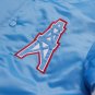 Houston Oilers Satin Baseball Letterman Varsity Fan Embroidery Jacket All Sizes