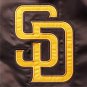 San Diego Padres Brown The Diamond Full-Snap Jacket with Embroidery logo