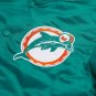 Miami Dolphins Satin Letterman Bomber Varsity Jacket Embroidery Logos All Sizes