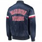 Letterman NBA Washington Wizards Satin Baseball Bomber Varsity Jacket
