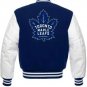 Letterman Toronto Maple Leaf's Varsity Jacket With Real Leather Sleeves