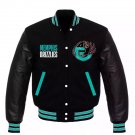 Letterman Memphis Grizzlies Varsity Wool Jacket Real Leather Sleeves All Sizes