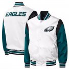 Philadelphia Eagle Satin Varsity Baseball Bomber Jacket Embroidery Logos