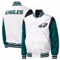 Philadelphia Eagle Satin Varsity Baseball Bomber Jacket Embroidery Logos