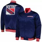 New York Rangers Varsity Baseball Bomber Jacket Embroidery Logos Sizes Available