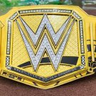 Wrestle Mania 41 Las Vegas Golden Wrestling Championship Title Belt Leather Strap Adult Size