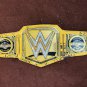 Wrestle Mania 41 Las Vegas Golden Wrestling Championship Title Belt Leather Strap Adult Size
