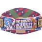 Kurt Angle Signature Series Wrestling Championship Belt Black Leather Strap Adult Size