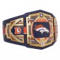 Denver Broncos Heavyweight Wrestling Champion Title Belt Leather Strap Adult Size